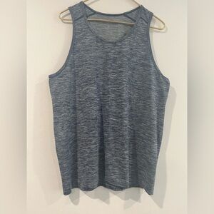 Lululemon Metal VentTech TankTop
Shirt Men Medium Heather Navy
Sleeveless Gym L